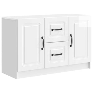 Hochglanz Weißes Sideboard 89 cm