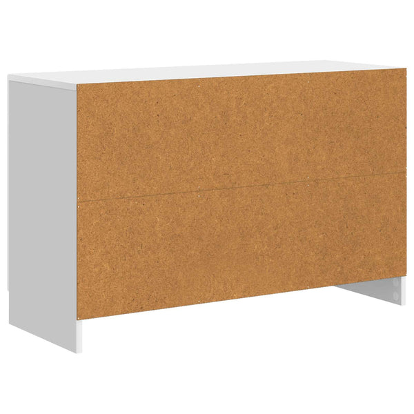 Hochglanz Weißes Sideboard 89 cm