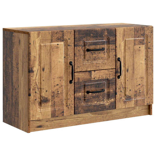 vidaXL Buffet en aggloméré recyclé 89 x 34,5 x 57 cm