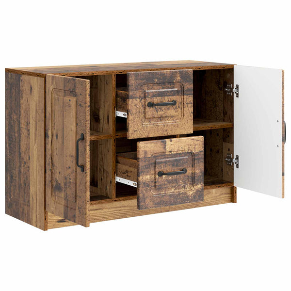 vidaXL Buffet en aggloméré recyclé 89 x 34,5 x 57 cm