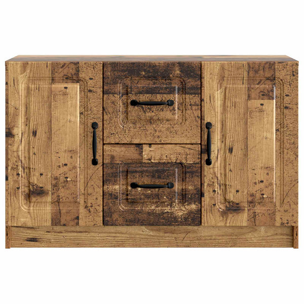 vidaXL Buffet en aggloméré recyclé 89 x 34,5 x 57 cm