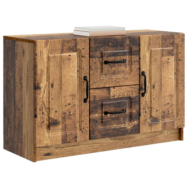 vidaXL Buffet en aggloméré recyclé 89 x 34,5 x 57 cm