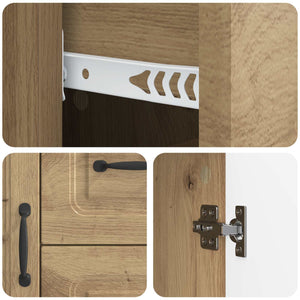 Sideboard Artisan Eiche 89cm