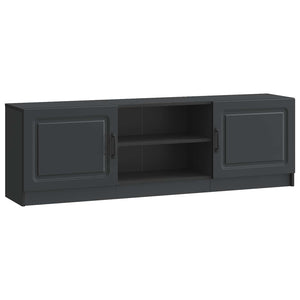 Schwarzer TV-Schrank, 150 cm
