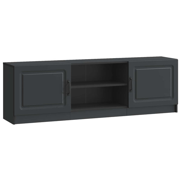 Schwarzer TV-Schrank, 150 cm