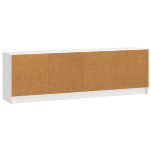 Hochglanz TV-Schrank Weiß 150 cm