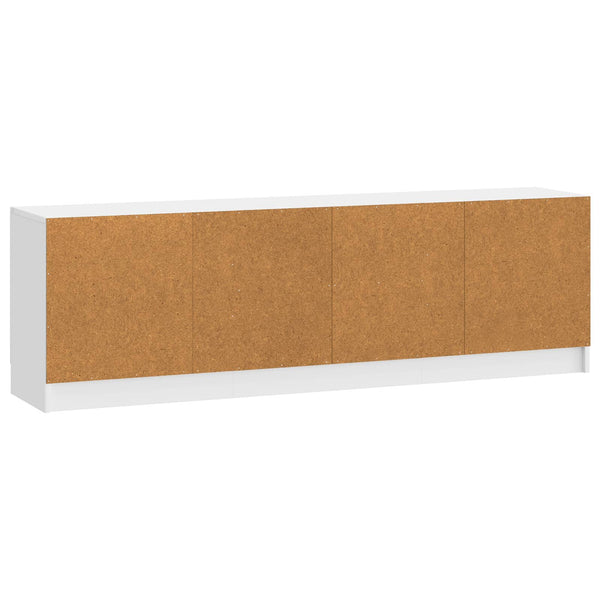 Hochglanz TV-Schrank Weiß 150 cm