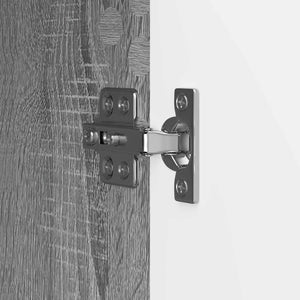 Grauer TV-Schrank Sonoma, 150 cm