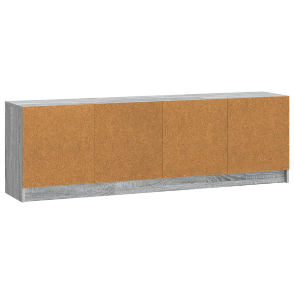 Grauer TV-Schrank Sonoma, 150 cm