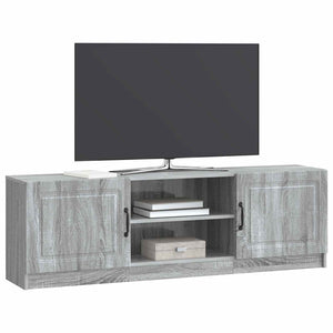 Grauer TV-Schrank Sonoma, 150 cm