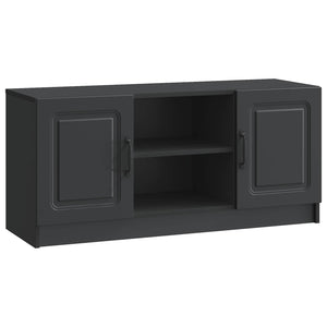Schwarzer TV-Schrank, 102 cm