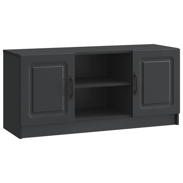 Schwarzer TV-Schrank, 102 cm