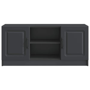 Schwarzer TV-Schrank, 102 cm