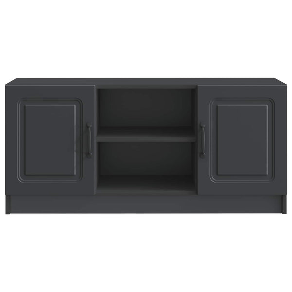 Schwarzer TV-Schrank, 102 cm