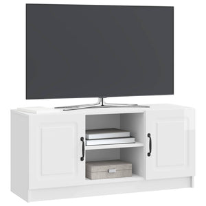 TV-Schrank Hochglanz Weiß 102 cm