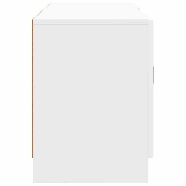 TV-Schrank Hochglanz Weiß 102 cm