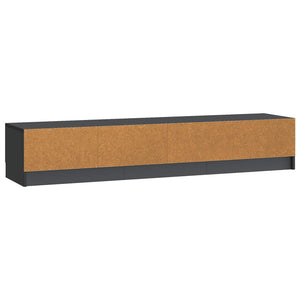 Schwarzer TV-Schrank, 147 cm