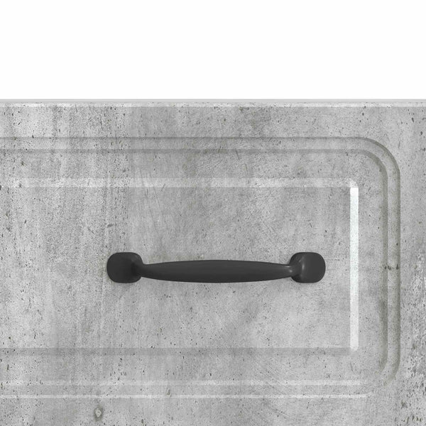Betongrau TV-Schrank, 147 cm