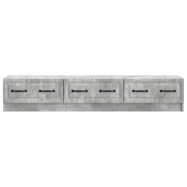 Betongrau TV-Schrank, 147 cm