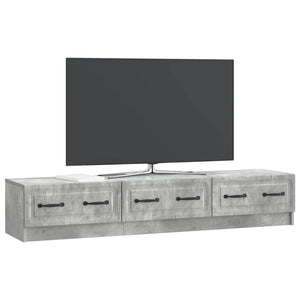 Betongrau TV-Schrank, 147 cm