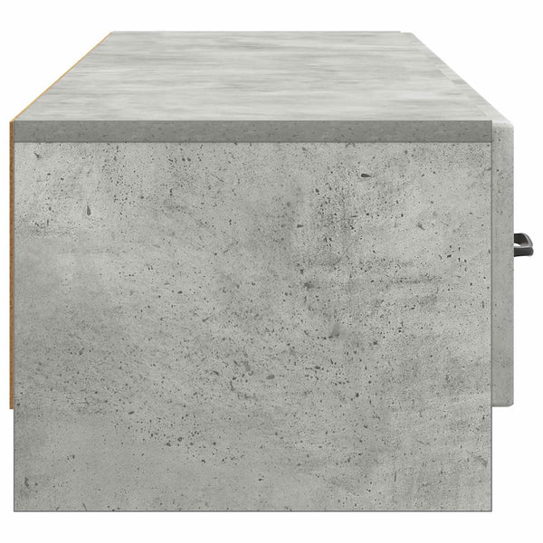 Betongrau TV-Schrank, 147 cm