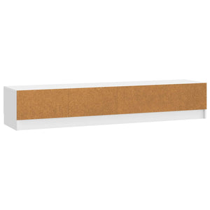 TV-Schrank Hochglanz Weiß 147 cm