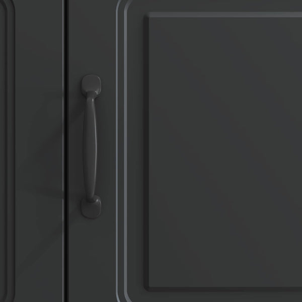 Schwarzer TV-Schrank 99cm