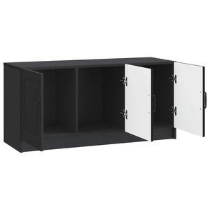 Schwarzer TV-Schrank 99cm