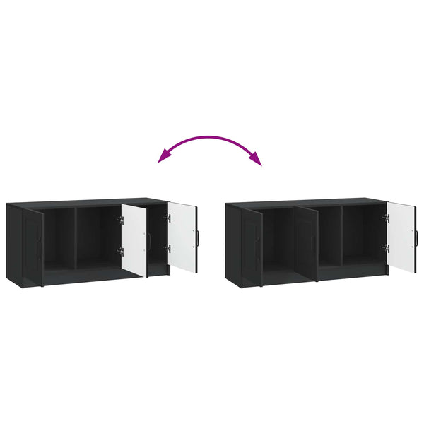 Schwarzer TV-Schrank 99cm
