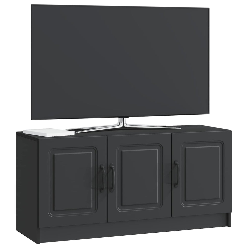 Schwarzer TV-Schrank 99cm
