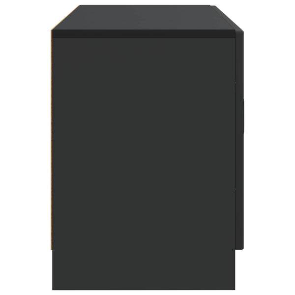 Schwarzer TV-Schrank 99cm