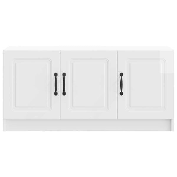 TV-Schrank Weiß Hochglanz, 99 cm