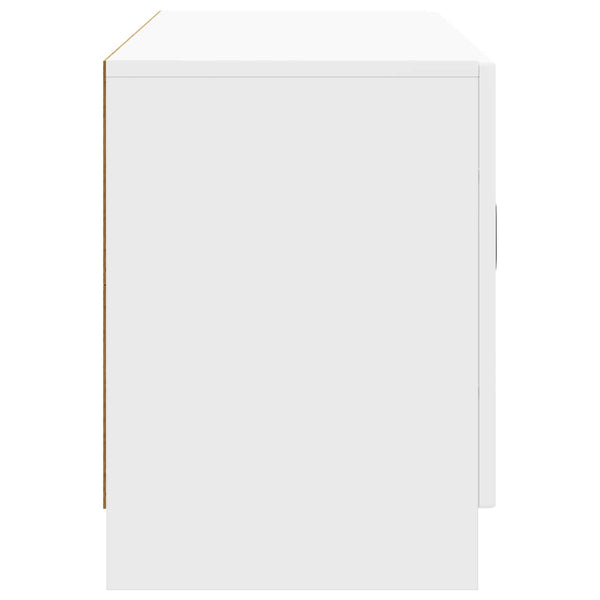 TV-Schrank Weiß Hochglanz, 99 cm