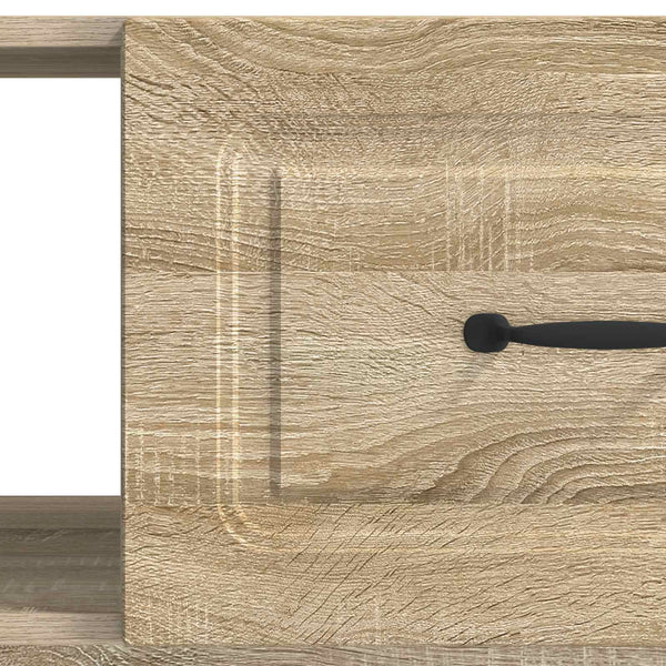 vidaXL Table basse chêne Sonoma 90 x 50 x 37 cm, bois d'ingénierie