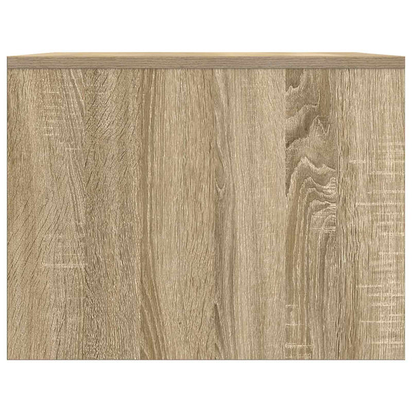 vidaXL Table basse chêne Sonoma 90 x 50 x 37 cm, bois d'ingénierie