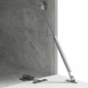 Betongrauer Couchtisch 90x50 cm