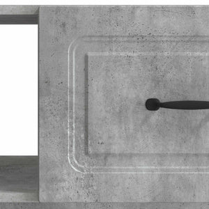 Betongrauer Couchtisch 90x50 cm