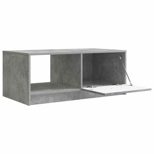 Betongrauer Couchtisch 90x50 cm