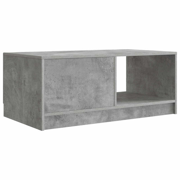 Betongrauer Couchtisch 90x50 cm