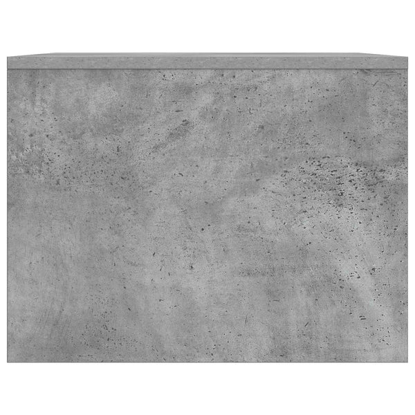 Betongrauer Couchtisch 90x50 cm