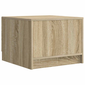 vidaXL Table basse chêne Sonoma 49 x 50 x 37 cm Aggloméré