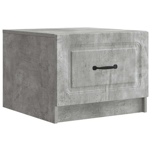 Betongrau Couchtisch Holzwerkstoff 49x50x37cm