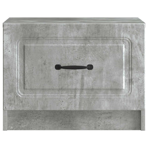 Betongrau Couchtisch Holzwerkstoff 49x50x37cm
