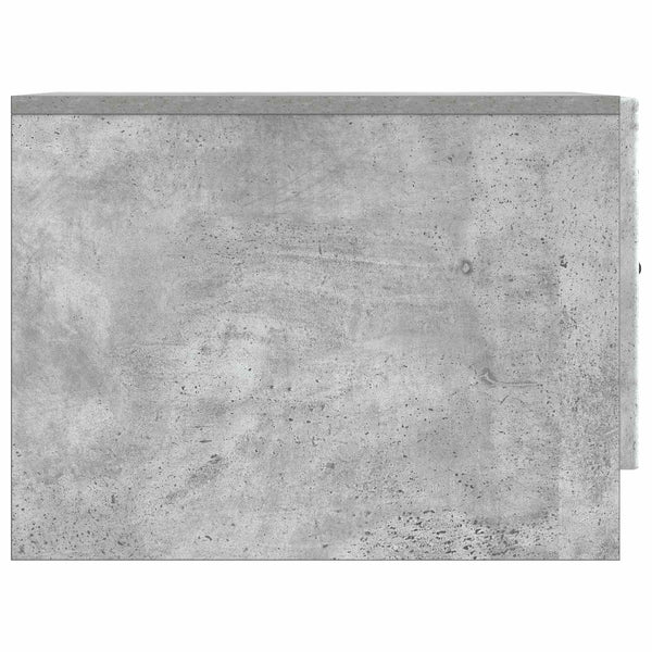 Betongrau Couchtisch Holzwerkstoff 49x50x37cm