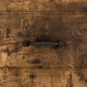 vidaXL Table basse Chêne fumé 49 x 50 x 37 cm Bois d'ingénierie