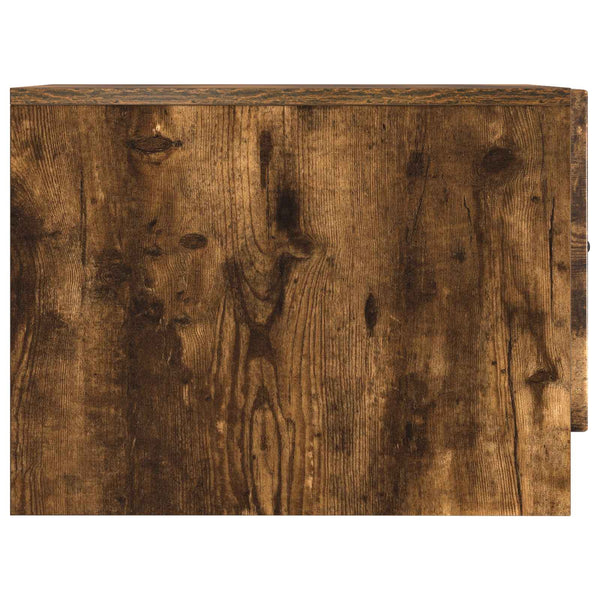 vidaXL Table basse Chêne fumé 49 x 50 x 37 cm Bois d'ingénierie
