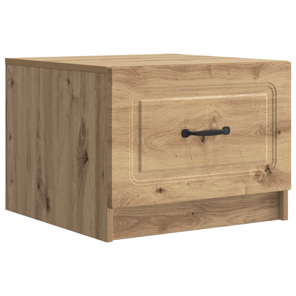 vidaXL Table basse chêne artisanal 49 x 50 x 37 cm Bois d'ingénierie