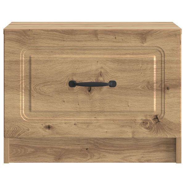 vidaXL Table basse chêne artisanal 49 x 50 x 37 cm Bois d'ingénierie