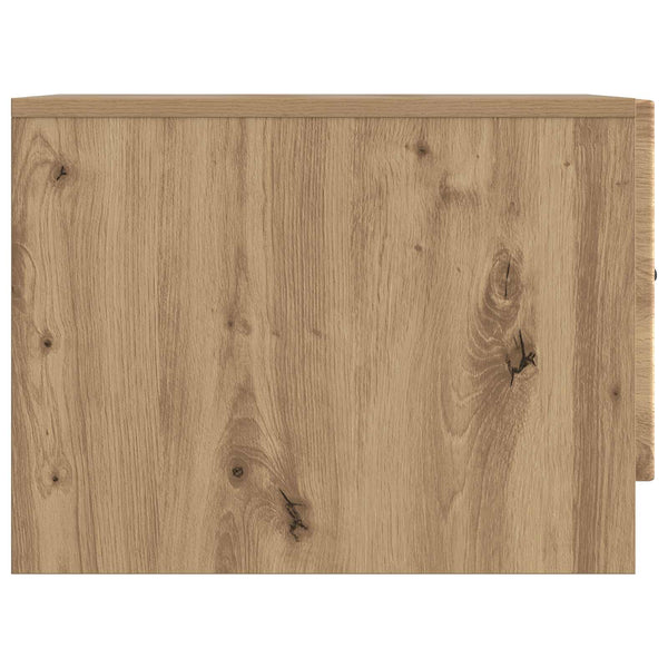 vidaXL Table basse chêne artisanal 49 x 50 x 37 cm Bois d'ingénierie