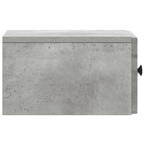 Wand Nachttisch Betongrau 33x34,5x20cm